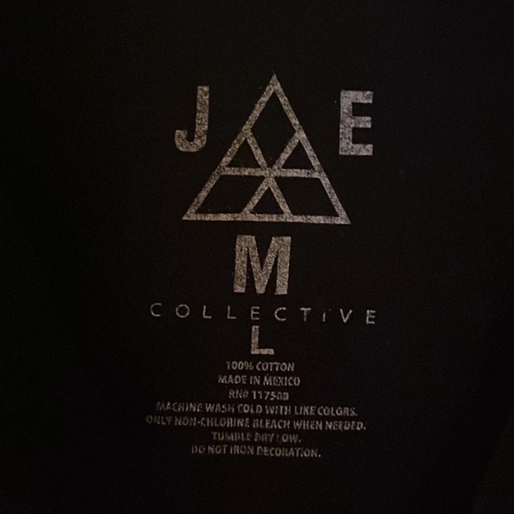 Jem Collective Graphic Tee Mens LG Short Sleeve Crew Neck Ugly Christmas Shirt - Picture 5 of 5